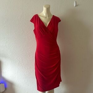 Lauren Ralph Lauren rauched dress